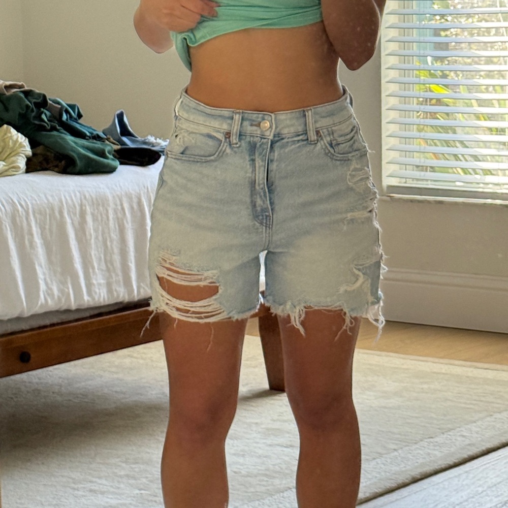 American Eagle Outfitters Baggy Mom Shorts